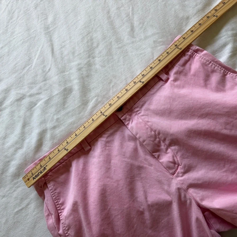 Vineyard Vines Pink Breaker Short Stretch Chino 9 Inch Inseam Size 38